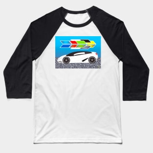 Concept  Car  S - 200 - White Baseball T-Shirt